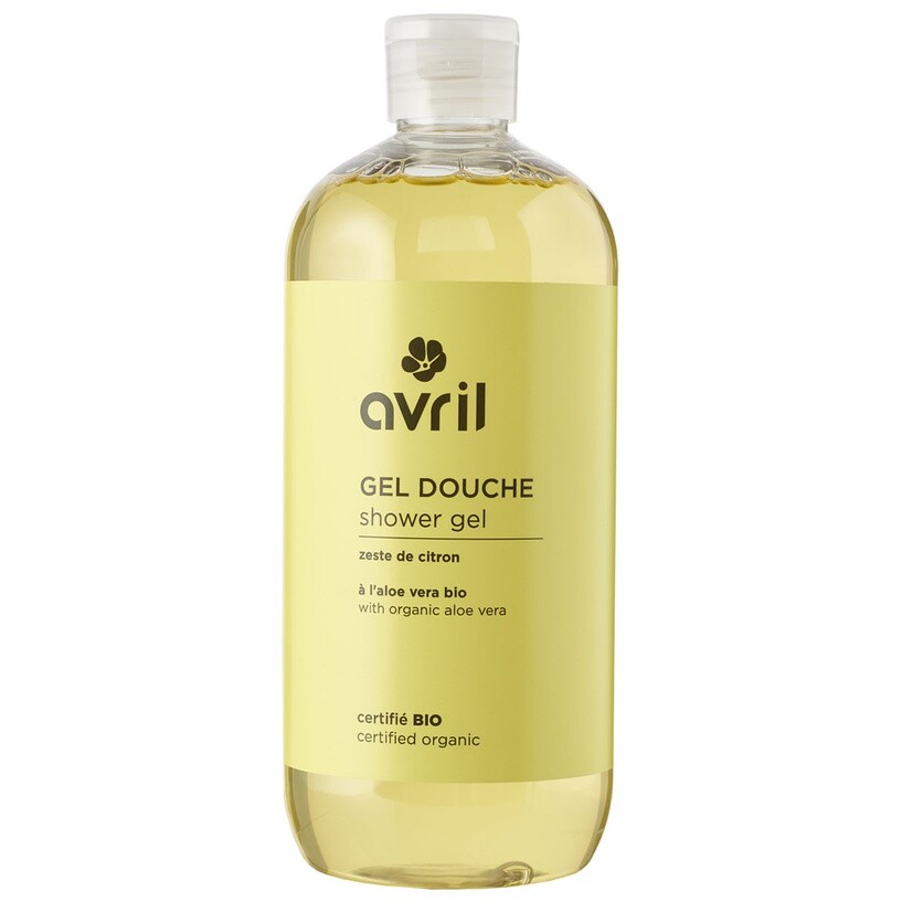 Gel douche bio - Zeste de citron - 500 ml