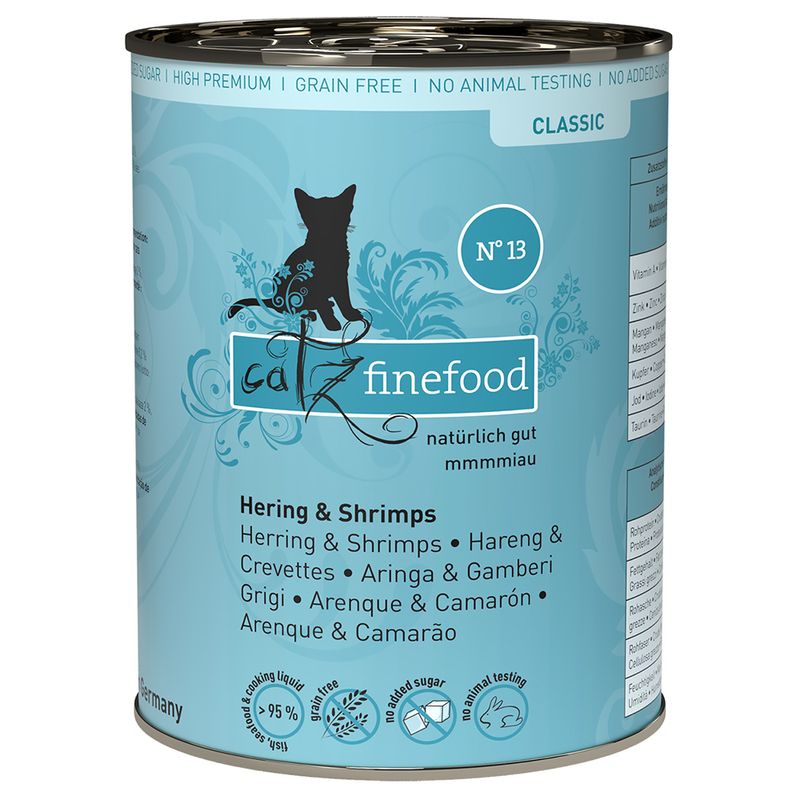 Offre d'essai mixte Catz Finefood 6 x 400 g