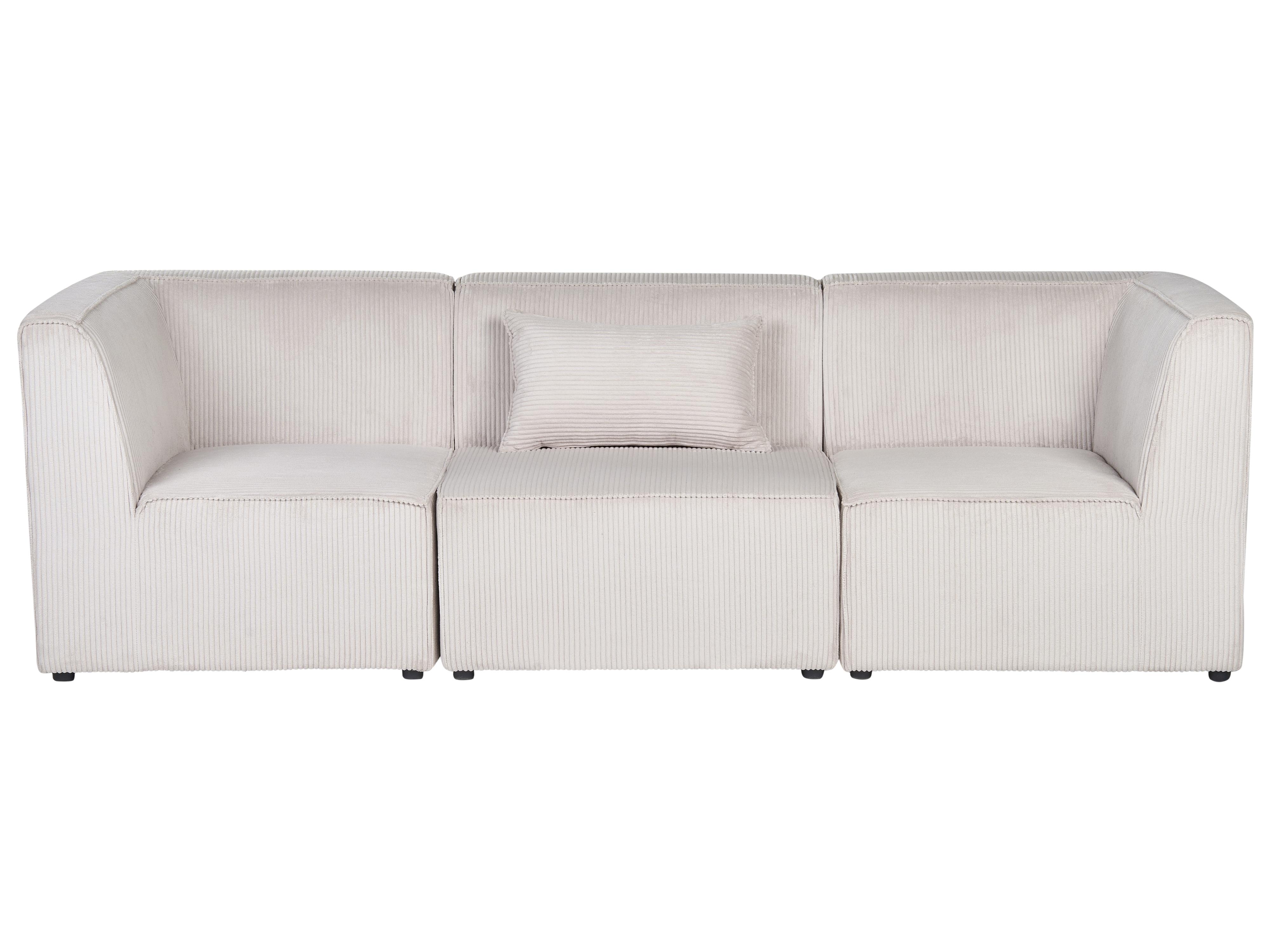 Modulaire bank 3-zits LEMVIG Corduroy Beige