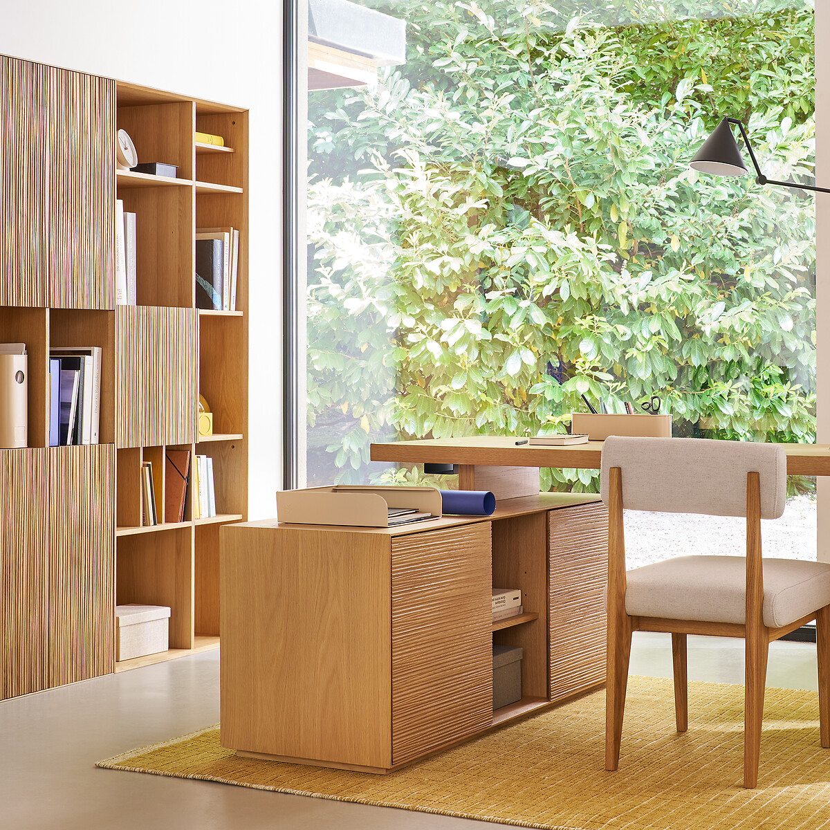 AM.PM<br>Estante com 1 porta, carvalho, Mikube