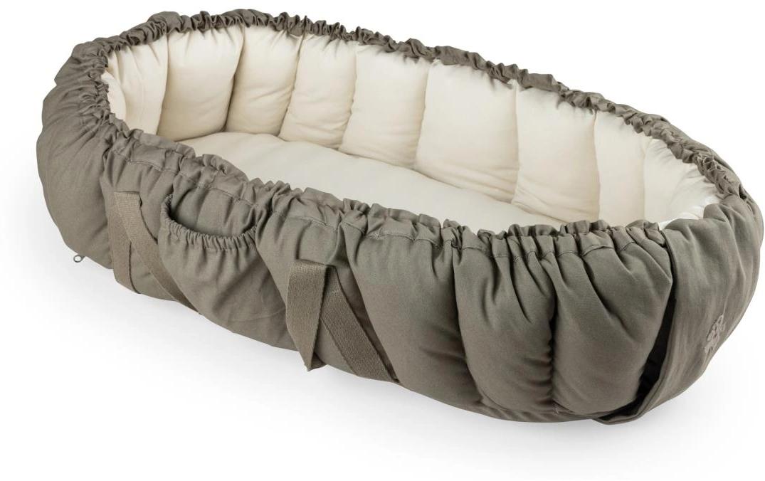 Babynest 3 in 1 Dark Olive<br>Babytragtasche aus Bio-Baumwolle
