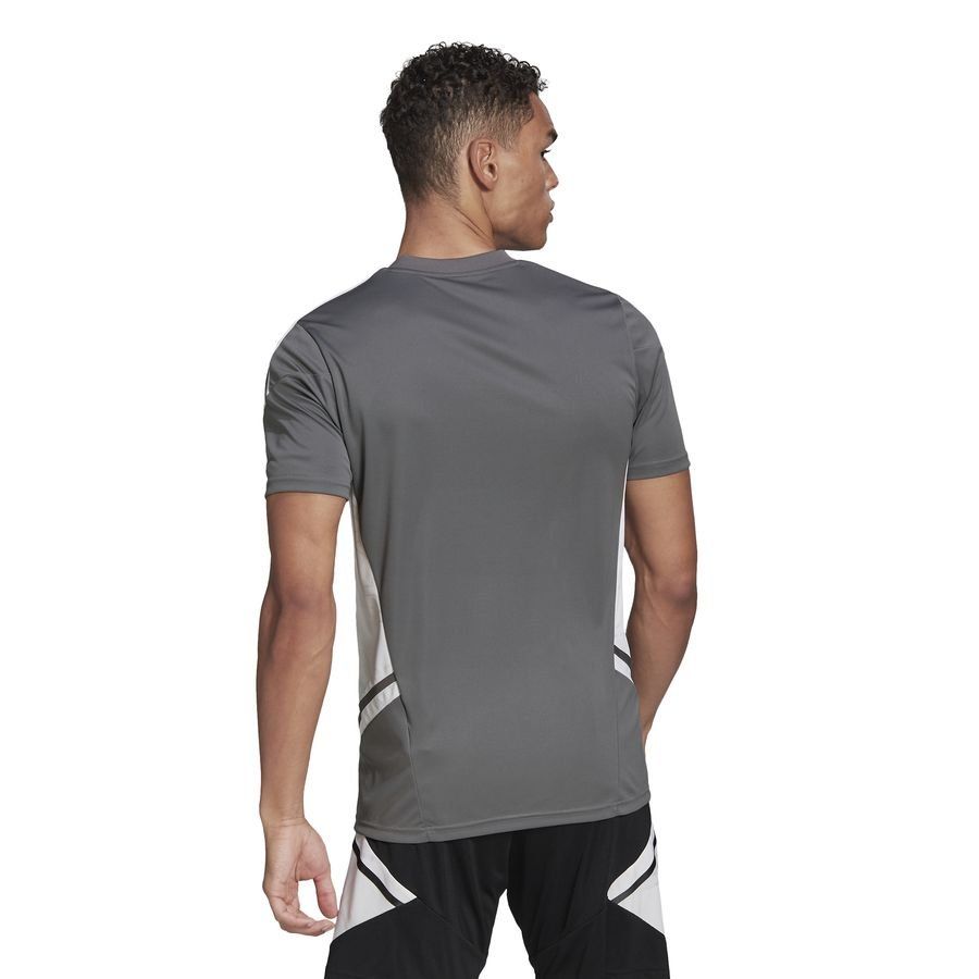 adidas T-shirt d'Entraînement Condivo 22 - Gris/Blanc