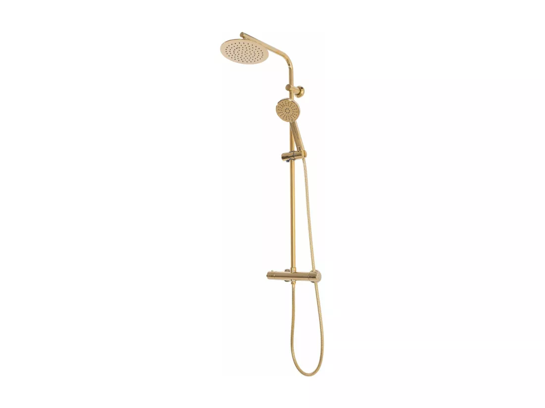 Kit De Douche Avec Thermostat Rea Bliss Termostat Gold