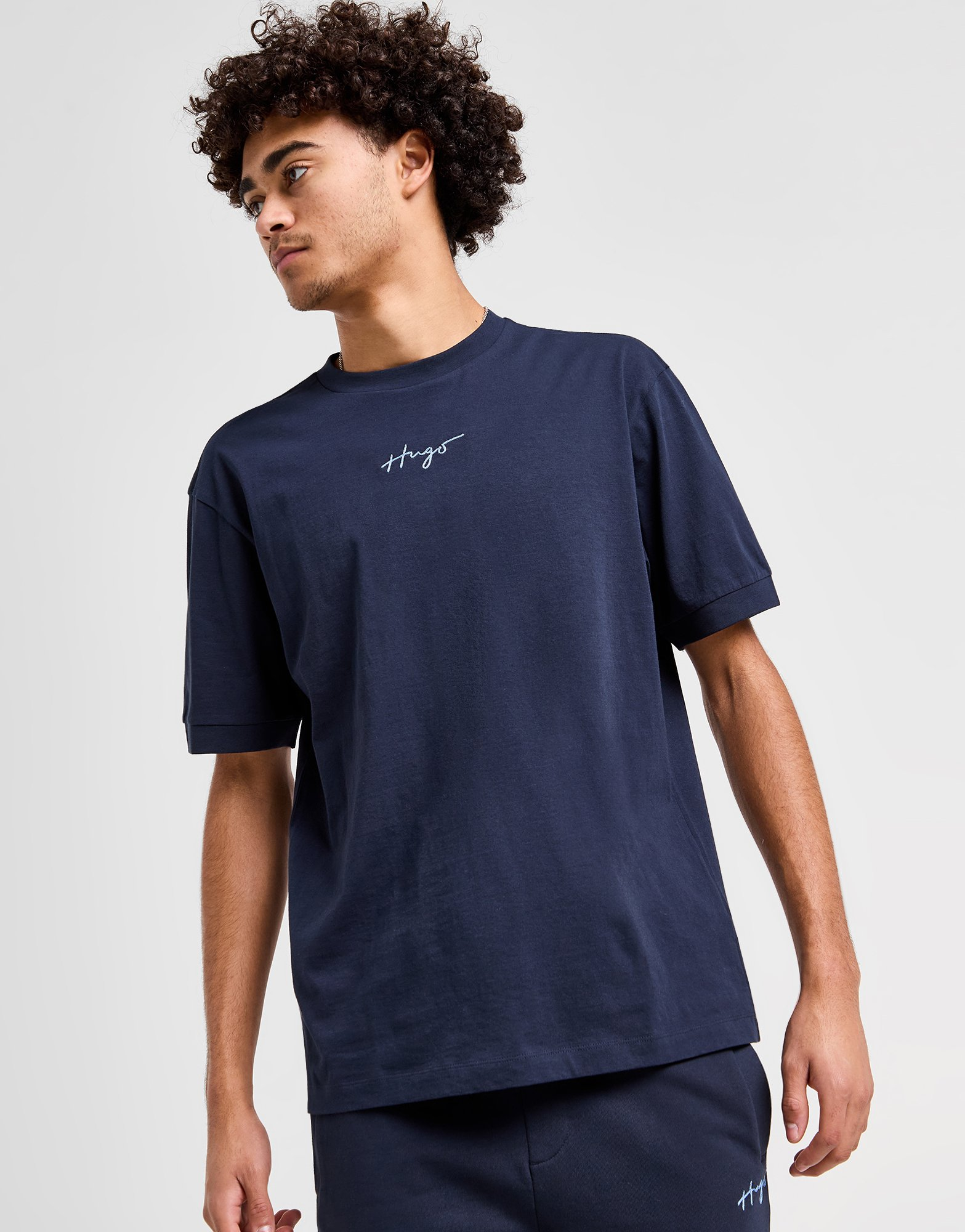 HUGO T-shirt Script Homme