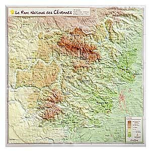 GEORELIEF - GEORELIEF PN CEVENNES 31X31