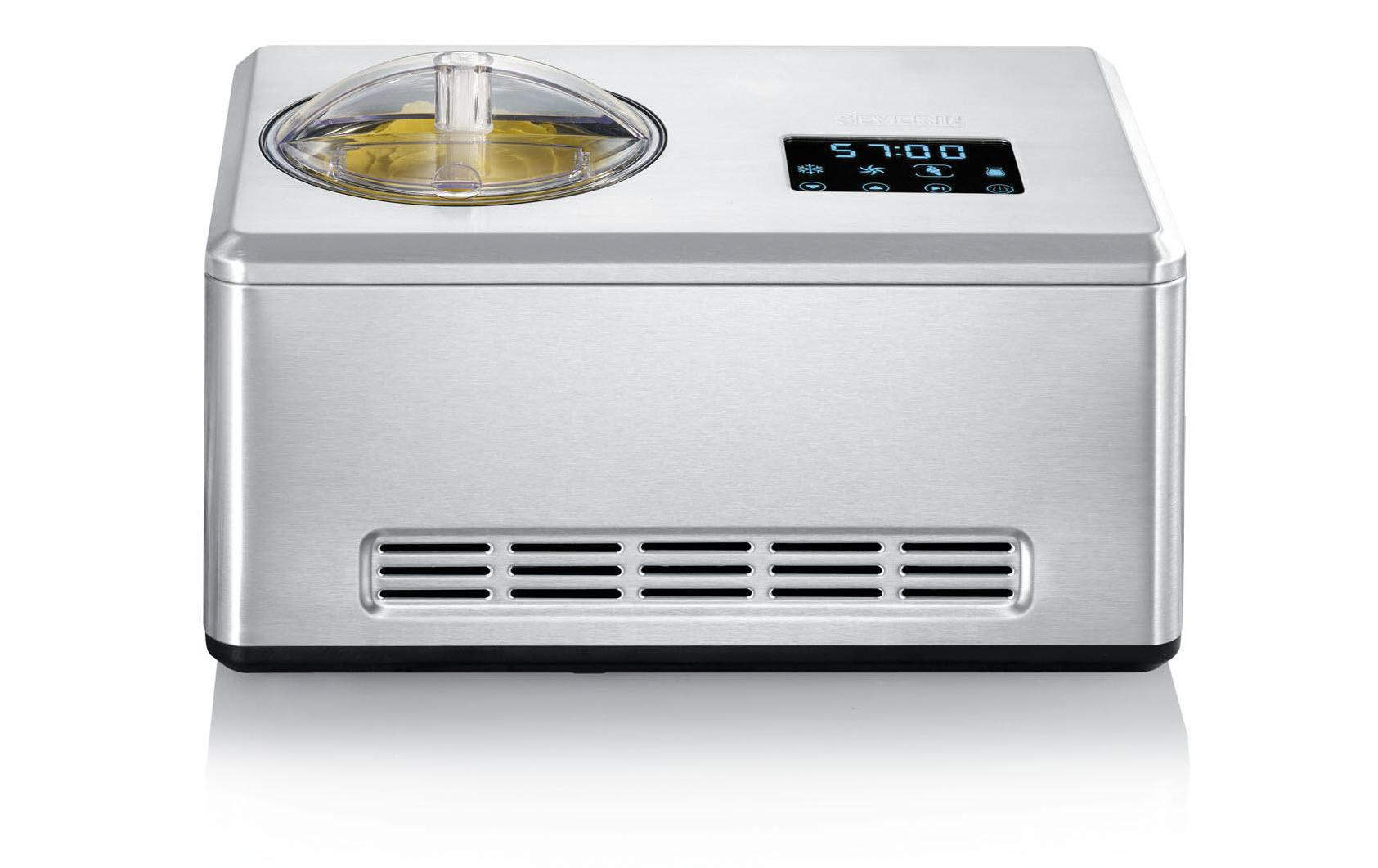 Glacemaschine EZ 7406 2 l, Silber<br>Eismaschine mit Joghurtfunktion