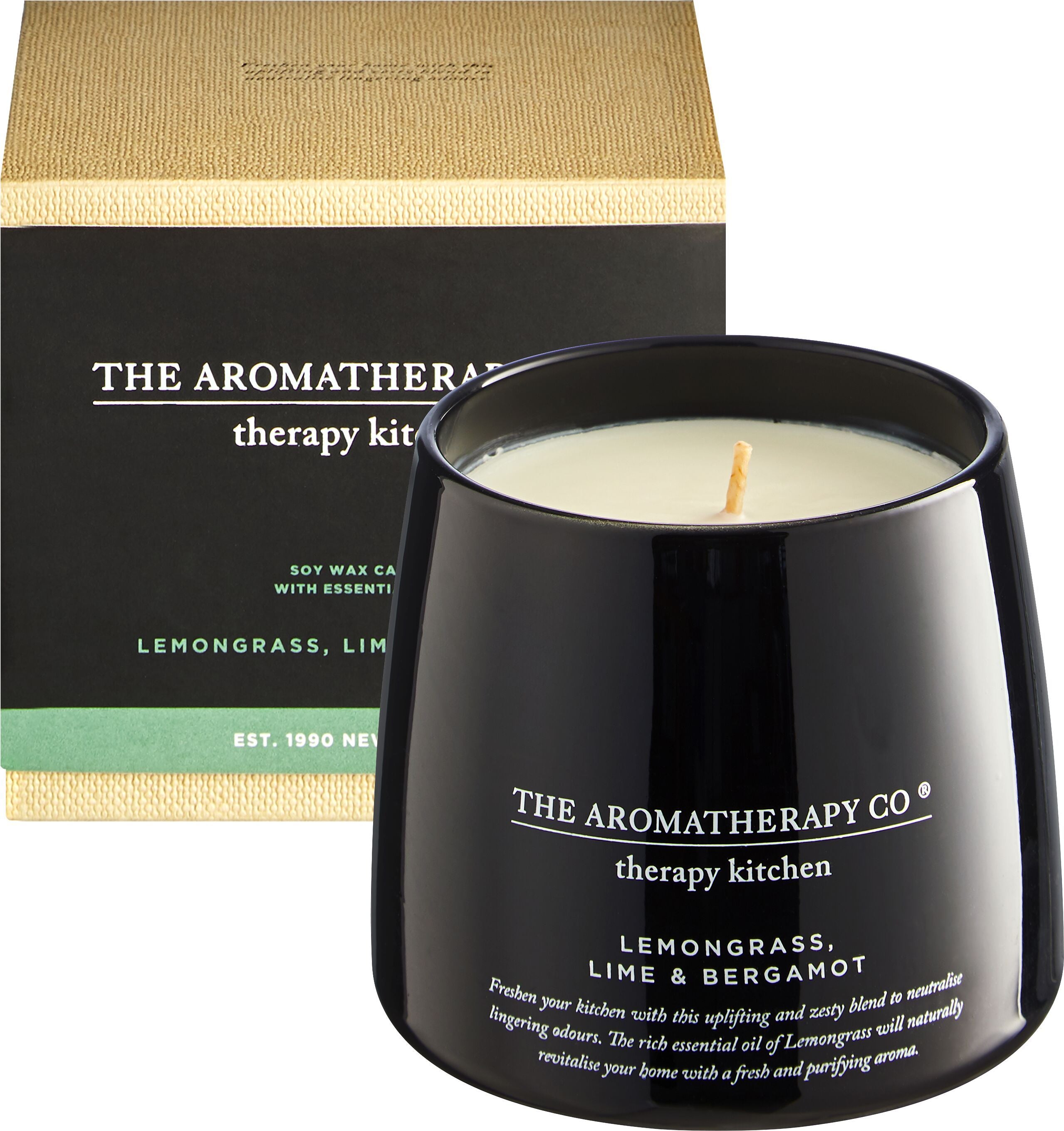 THERAPY KITCHEN Lemongrass Duftkerze - Lemongrass, Lime & Bergamot / Lemongrass, Lime & Bergamot