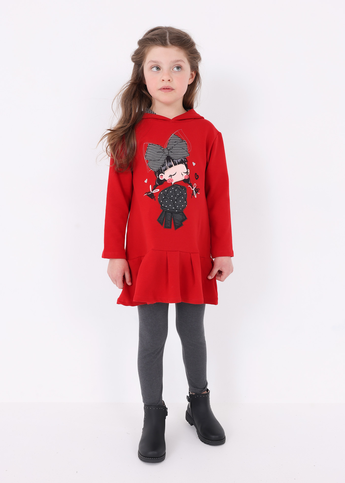 Vestido estampado Better Cotton para meninas