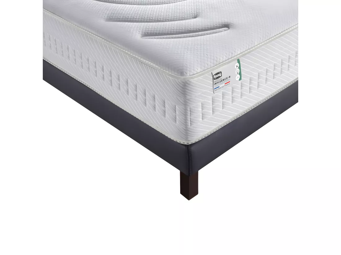 Influence-R - Matelas 100% ressorts et latex, accueil enveloppant - 160x200 cm