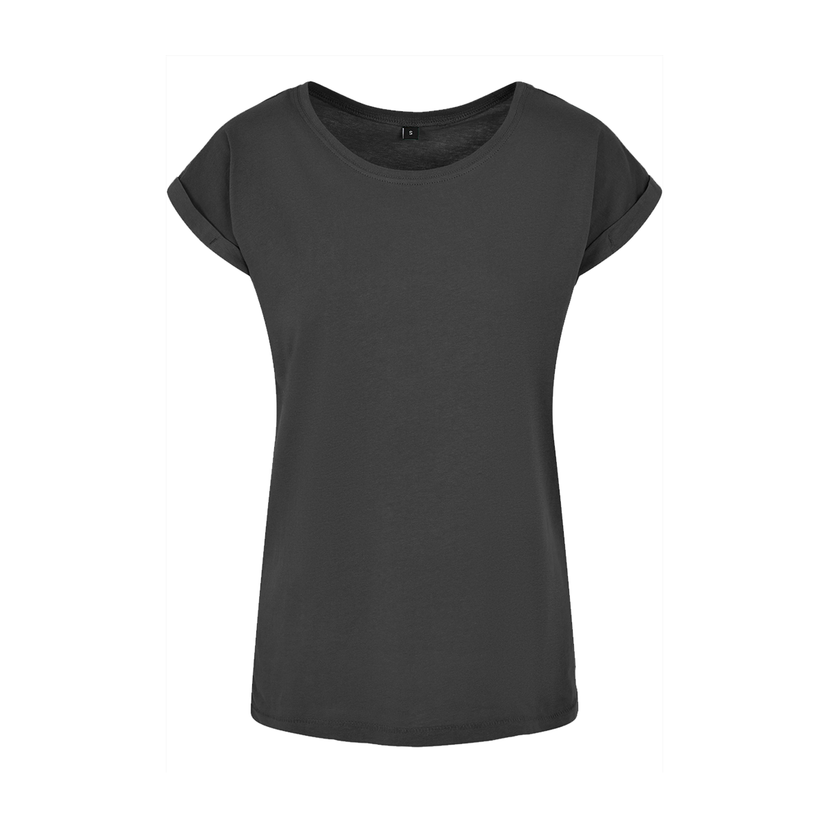 BUILD YOUR BRAND BY021 - T-shirt Femme Élégance Coton Léger