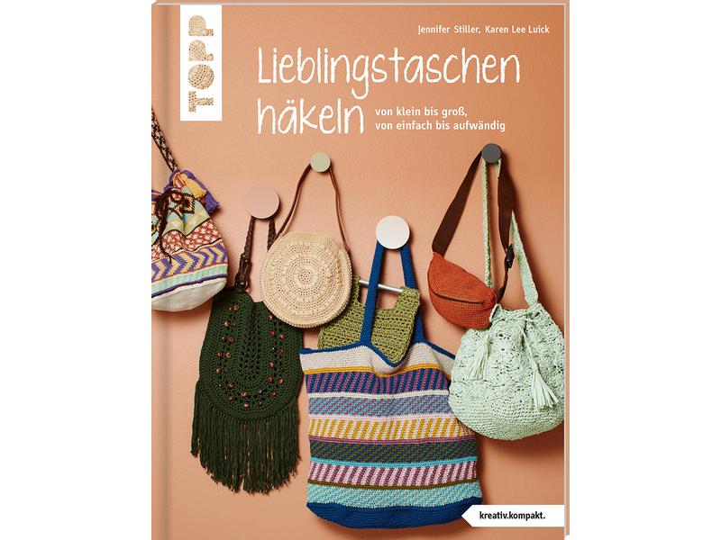 Frechverlag Handbuch Lieblingstaschen häkeln 48 Seiten Häkel Ratgeber für Taschen