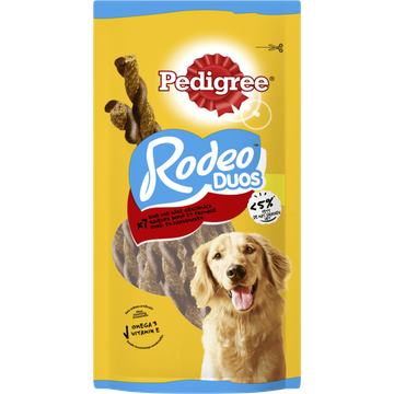 Pedigree Rodeo Duo's hondensnacks rund & kaas 7 stuks