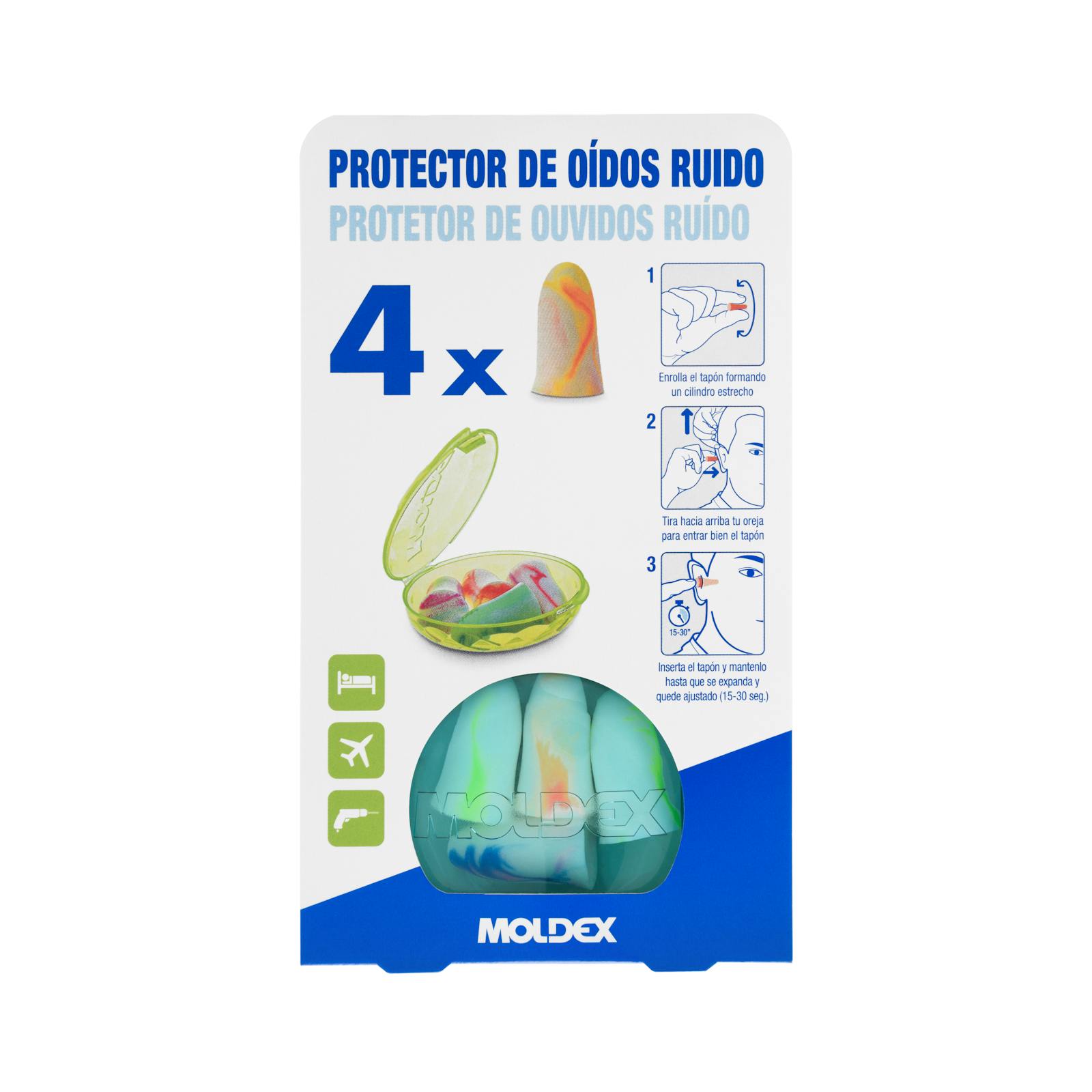 Protections auditives en mousse Moldex