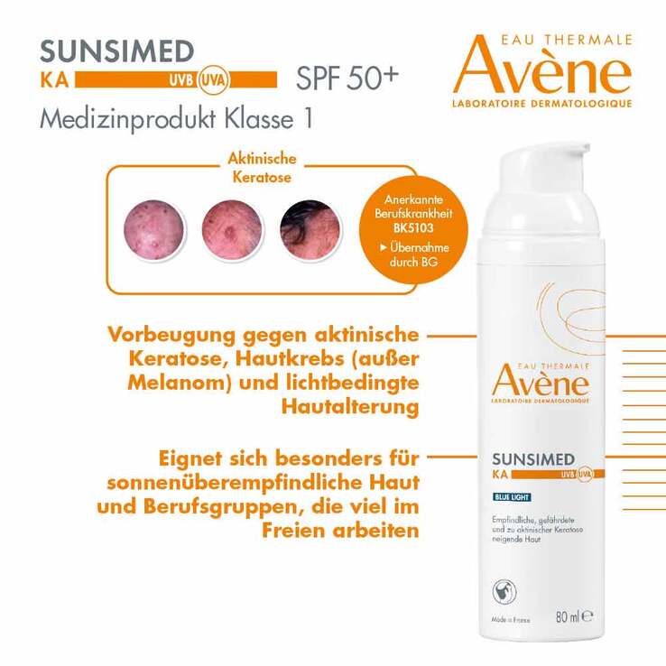 Avene Sunsimed KA Emulsion, 80 ml