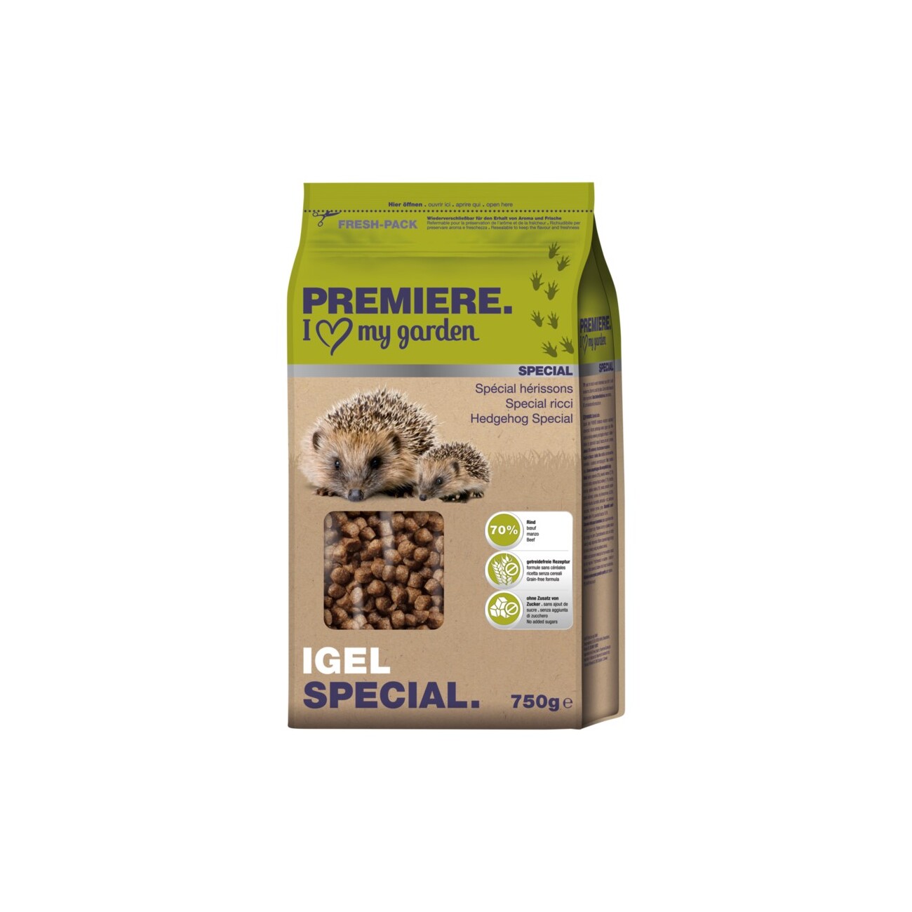 PREMIERE Igelfutter 750g