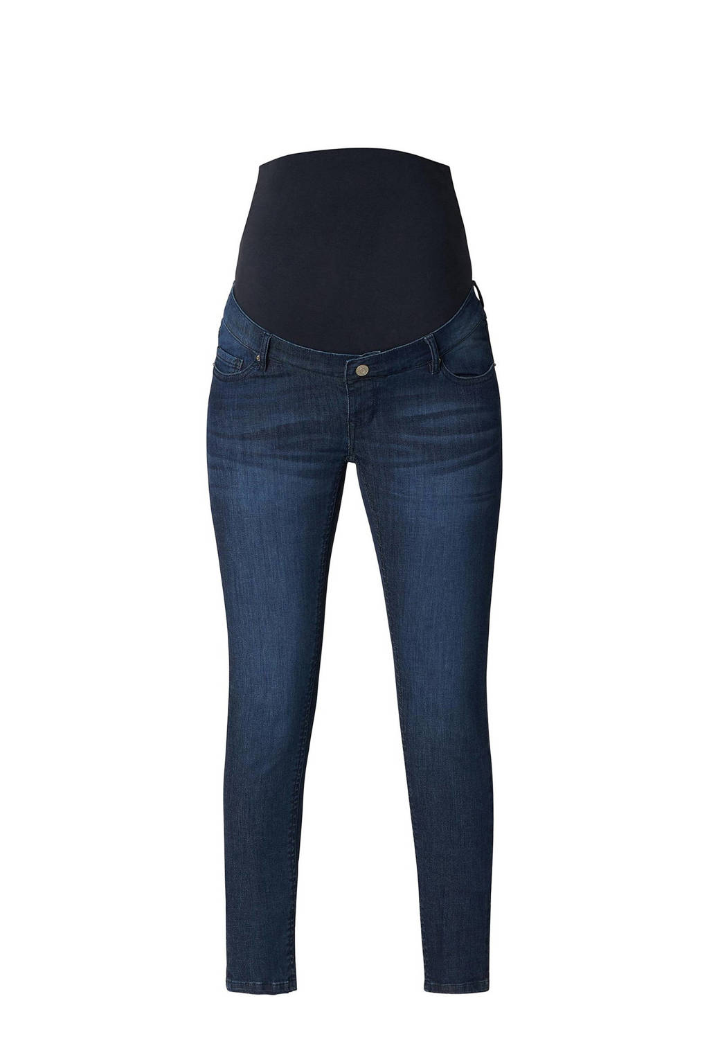 Noppies zwangerschaps skinny jeans Avi dark blue denim