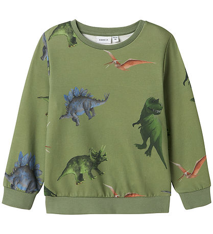 Name It Sweatshirt - NmmPnodino - Öl Green