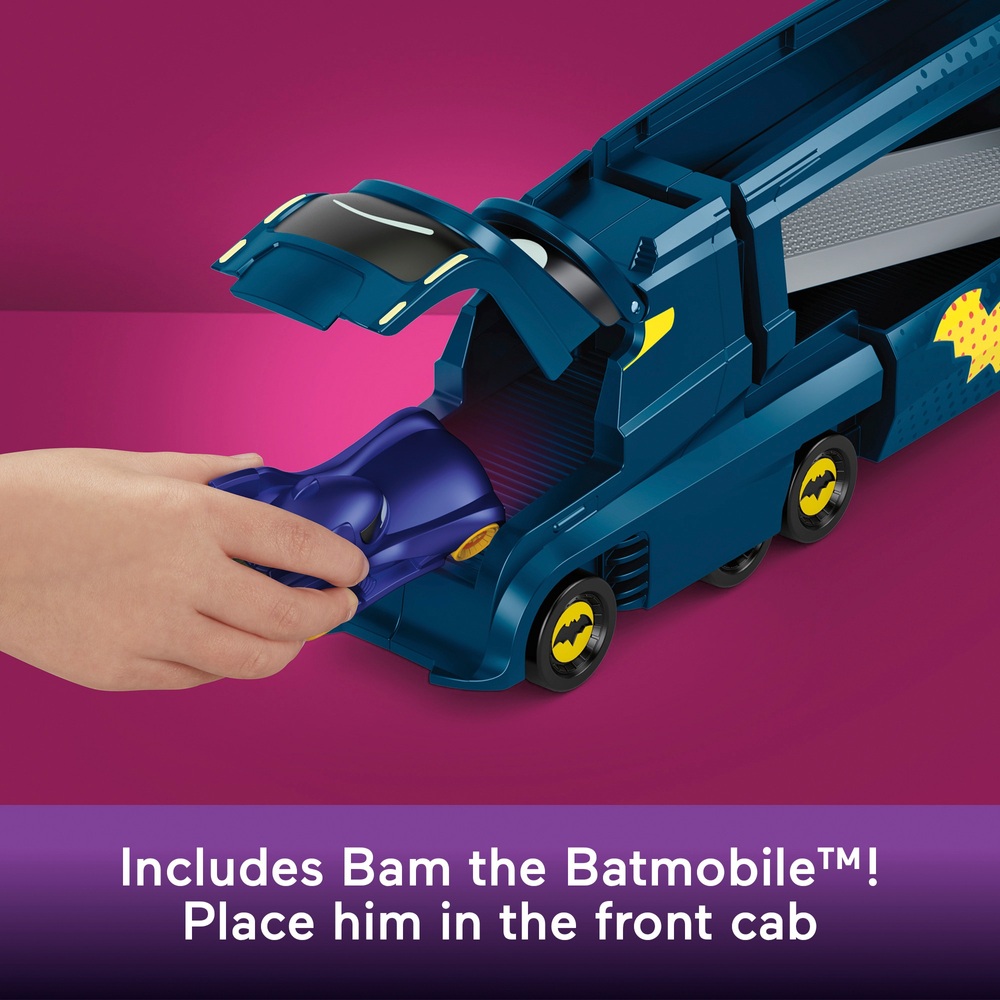 Fisher-Price Batwheels DC: Bat-Big Rig Hauler Actionspielzeug