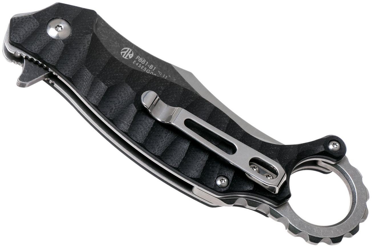 Ruike P881-B1 Black karambit zakmes