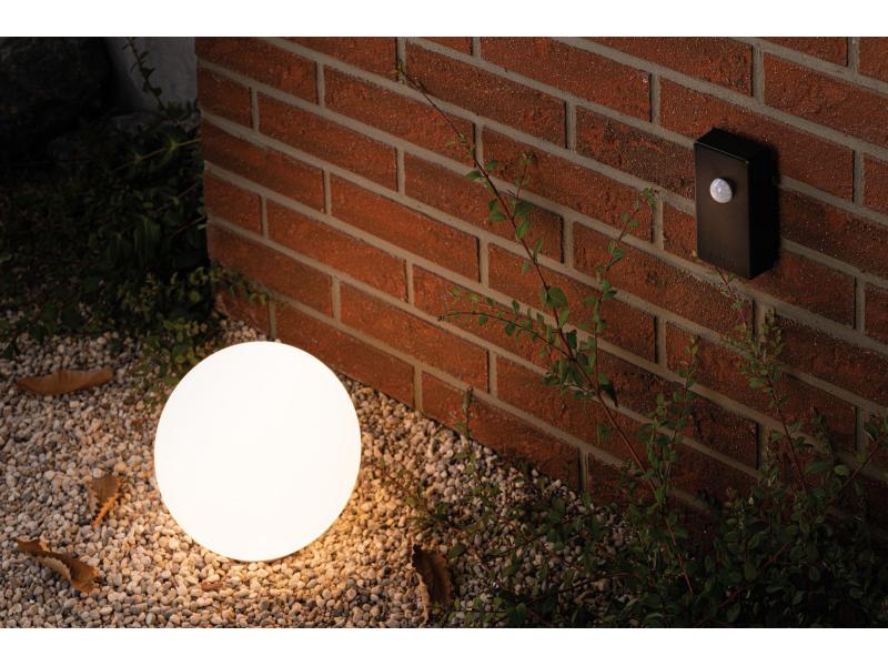 Paulmann HF Bewegungsmelder Zigbee, IP44 Plug & Shine Dämmerungssensor
