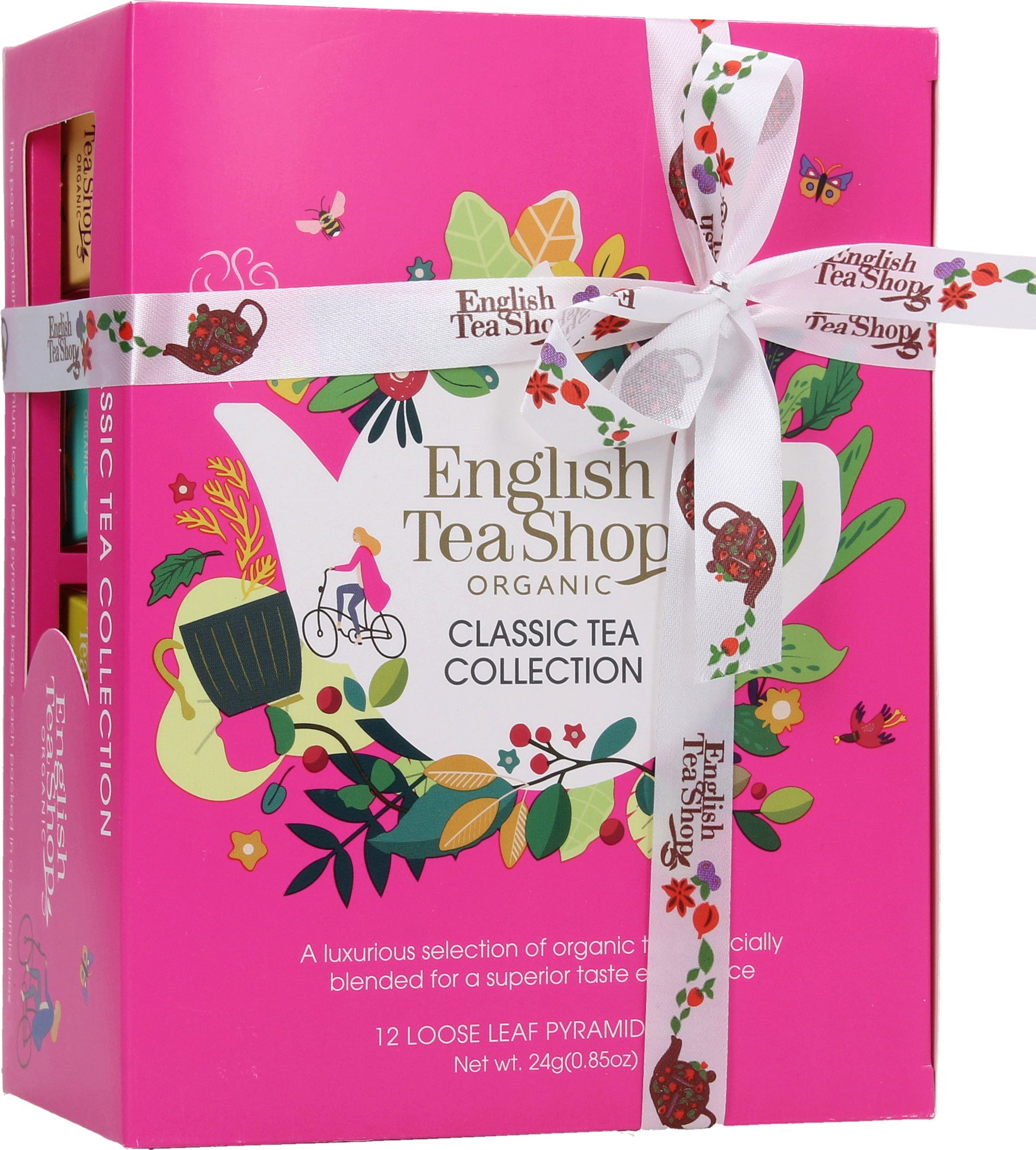 English Tea Shop  Bio Klassische Tee Kollektion, 12 Teebeutel (je 24 g) (288 g)