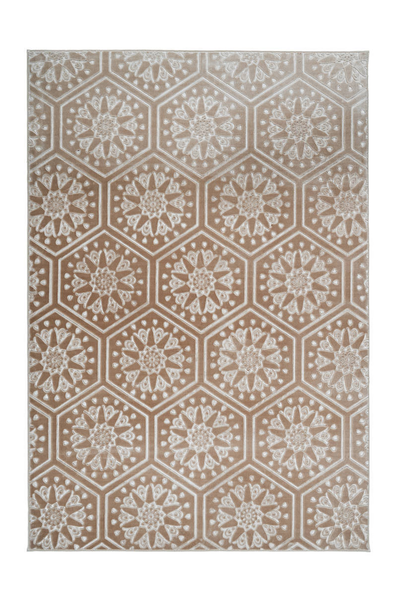 Teppich MONROE 200 - taupe - 80x150 cm