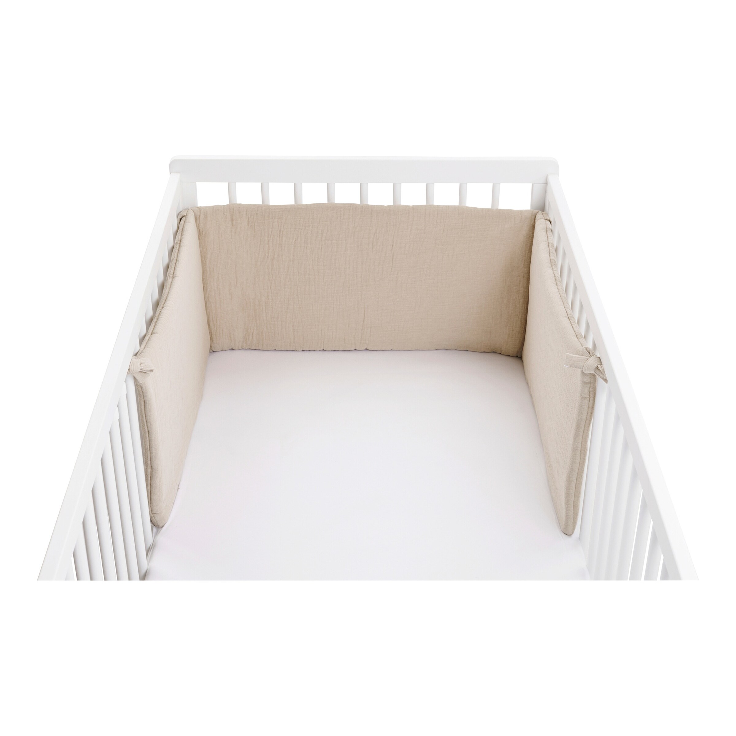 BORNINO HOME Nestchen Musselin 34x180 cm sand