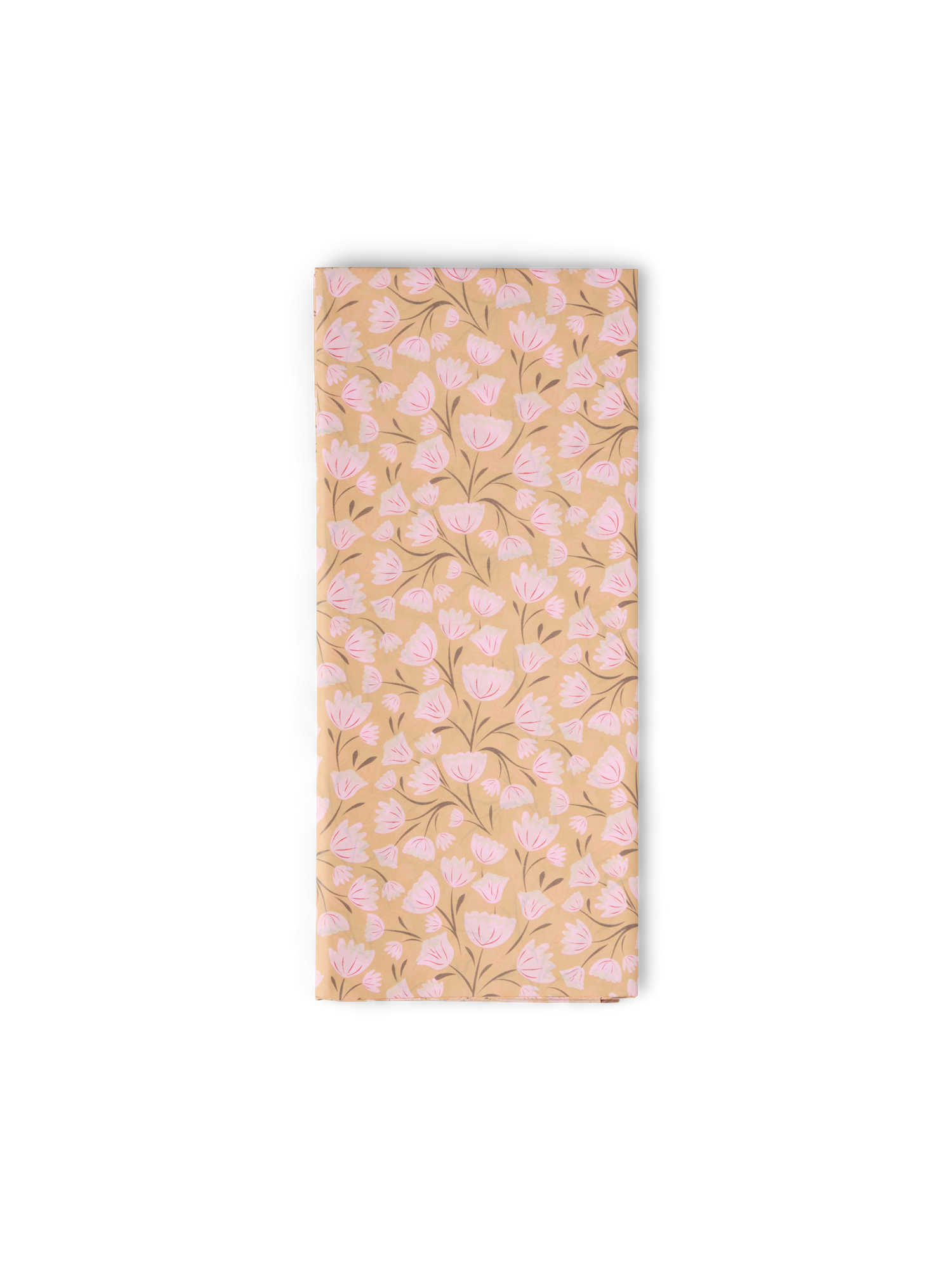 Silkepapir | Papir. 50 x 60 cm. 4 ark. | Camel, Rose