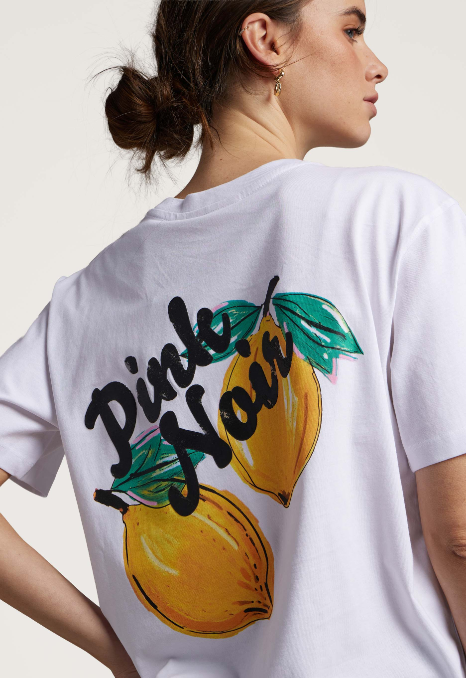 Pink Noir Lemon T-shirt