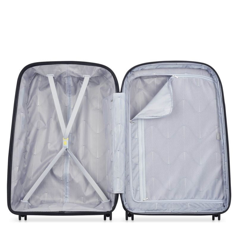 Valise rigide Belmont plus Extensible 76 cm Matière Recyclées Noir