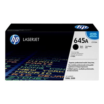 HP 645A - noir - cartouche laser d'origine