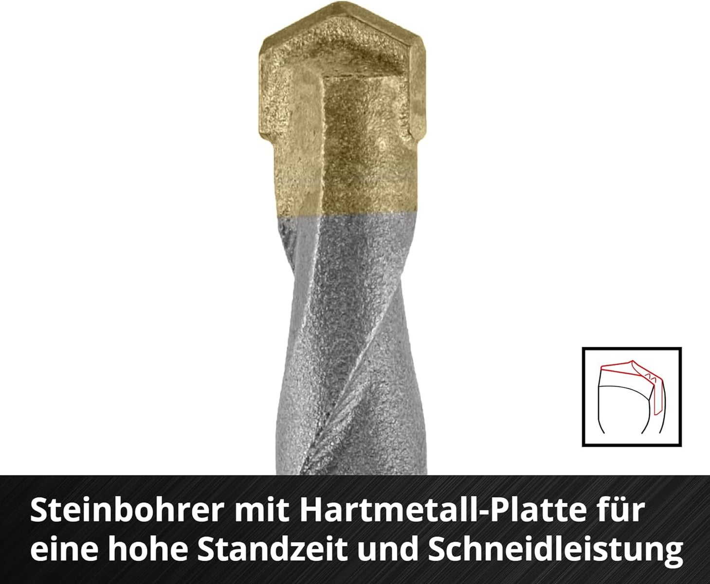 Einhell M-CASE 16-delige boorset (houtboren, steenboren en metaalboren met E 6.3 schacht voor accuschroevendraaiers en boormachines inclusief opbergdoos)