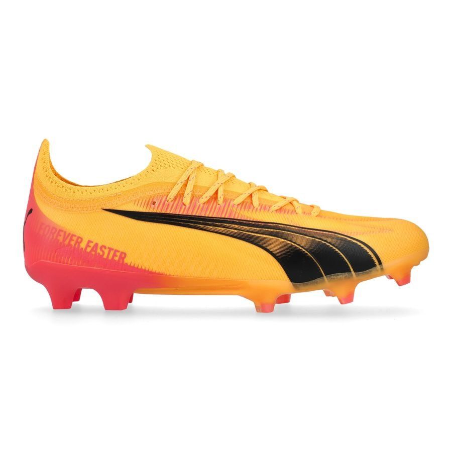 PUMA Ultra Ultimate FG/AG Forever Faster - Sun Stream/Noir/Crépuscule