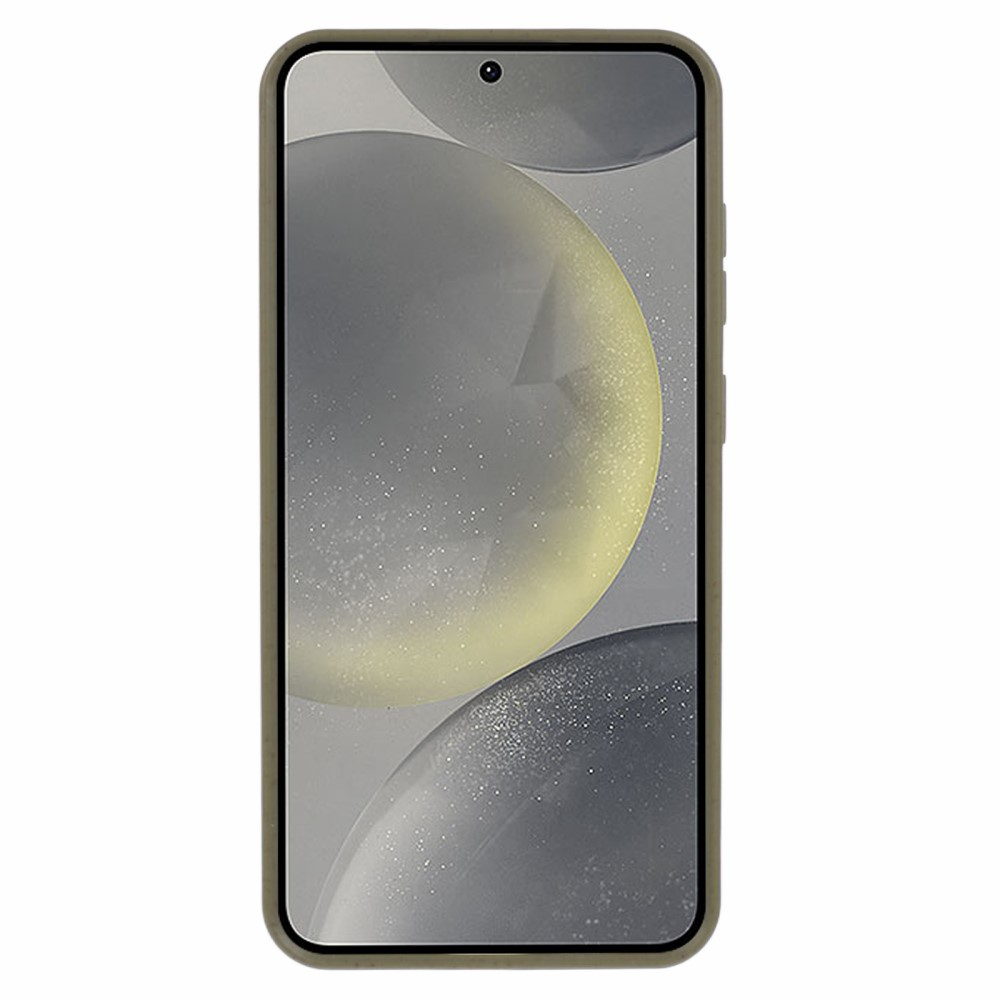 Samsung Galaxy S24 Bio Gummi Schutzhülle Eco Friendly Nachhaltig Kompostierbar - Olivgrün