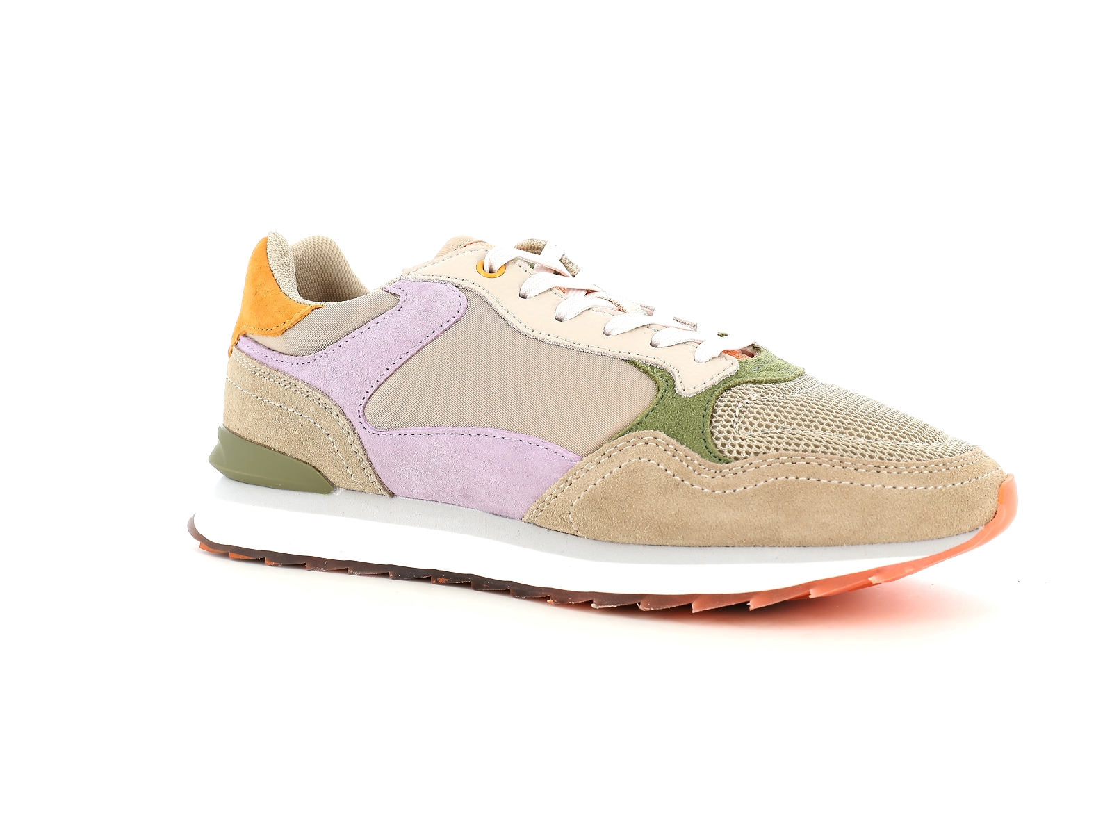 Hoff-DAMASCUS Matières combinées Beige Corail