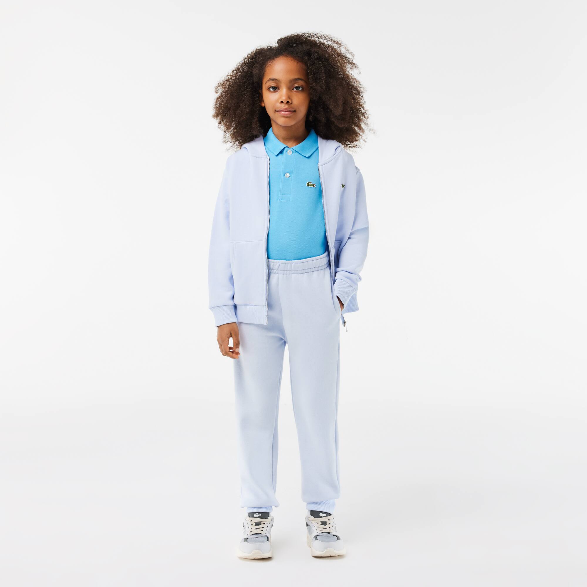 Regular Fit Lacoste-Kinder-Polo aus Petit Piqué Poloshirts - Blau - Lacoste - Kinder