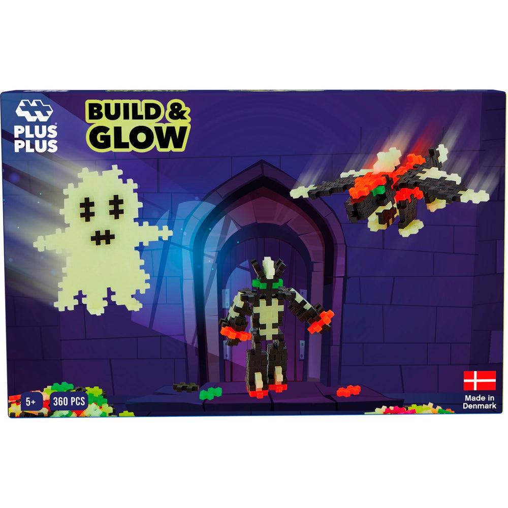 Køb Plus-Plus Build Og Glow - Glow In The Dark / 360 Pcs