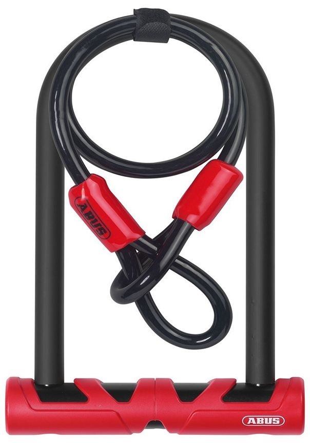 Abus Ultimate 420/140 Bügelschloss inkl. Cobra Schlaufenkabel und USH Halterung kaufen | Bike-Discount