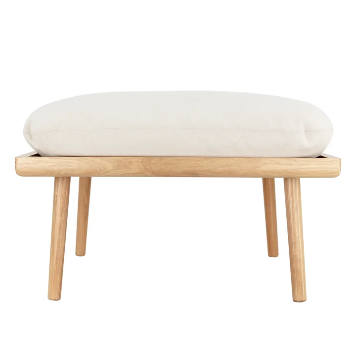 Umage - Lounge Around Shuffle Pouf, Eiche natur / sterling