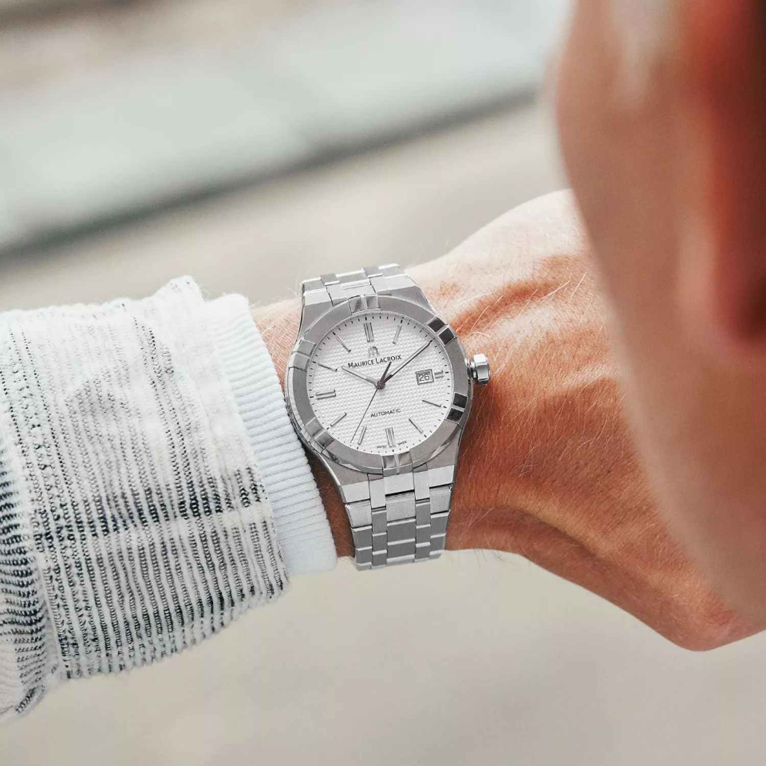 Maurice Lacroix Aikon Automatic 42mm AI6008-SS002-130-1