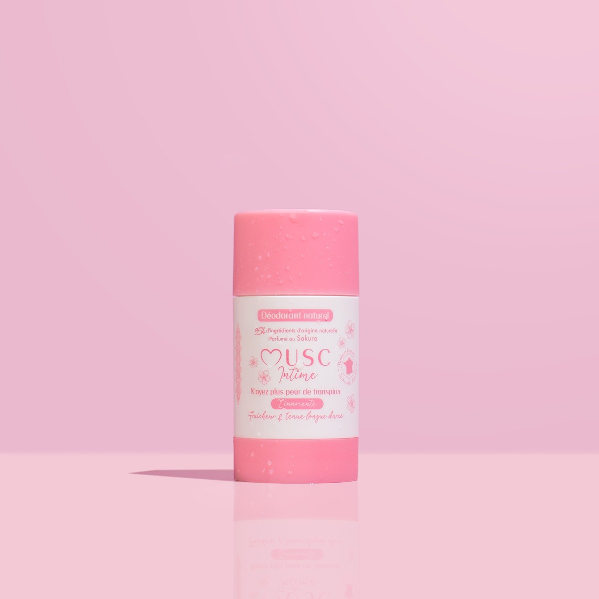 Déodorant naturel - L'Innocente - Fleur de cerisier - 50 g