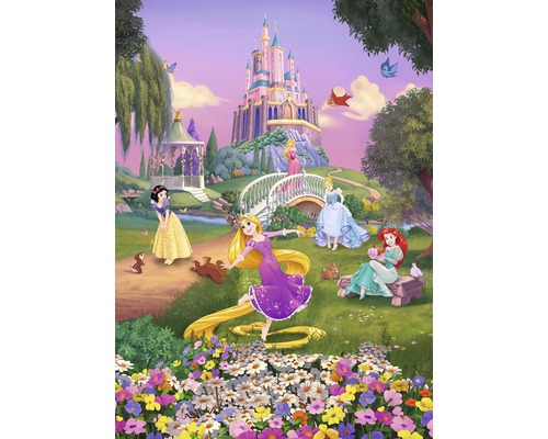 Fotobehangpapier SD4026 Disney Princess Sunset 4-delige set 184 cm x 254 cm