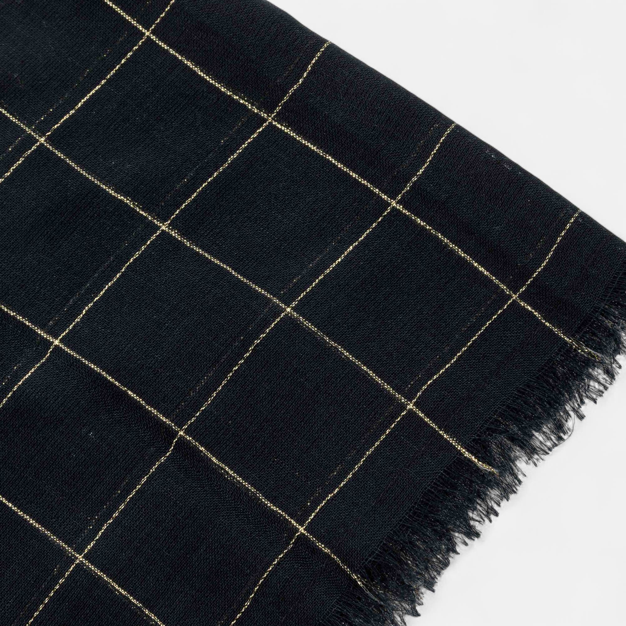 Foulard bleu marine