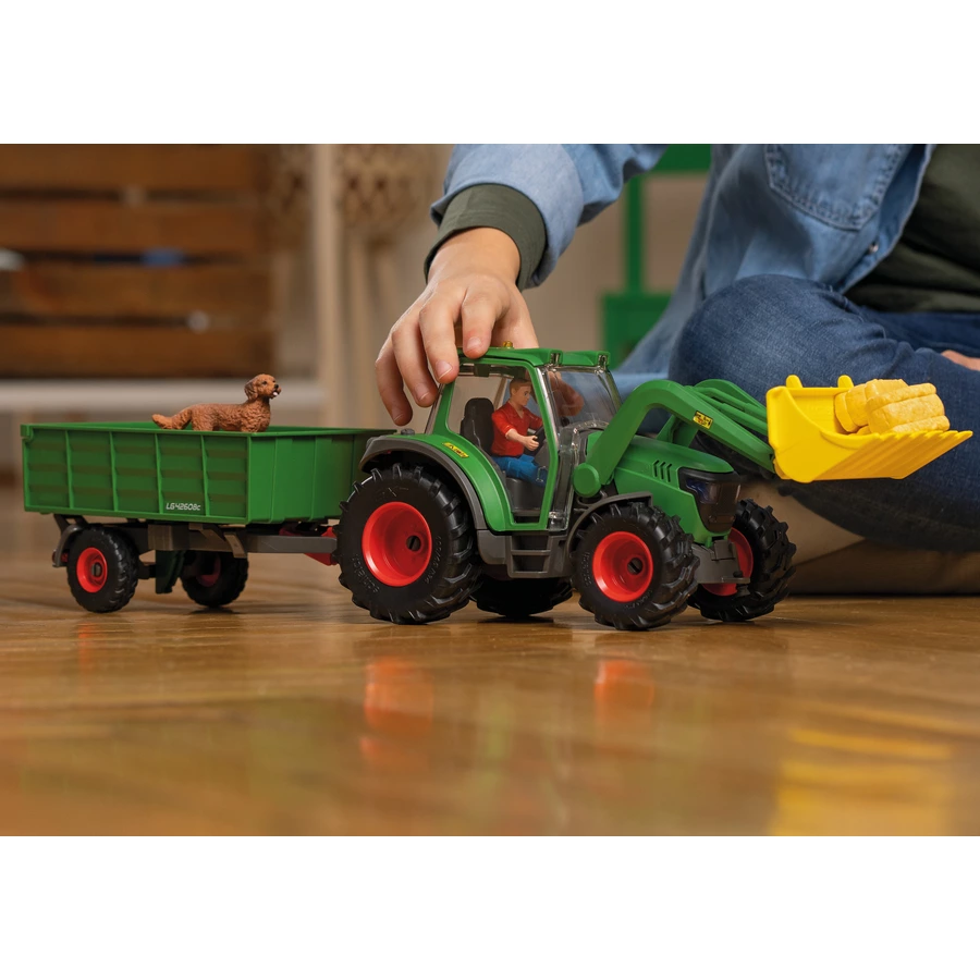 schleich® Traktor mit Anhänger 42608