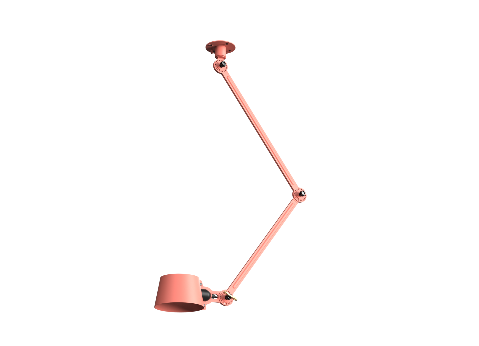 Plafondlamp Bolt sidefit install 2 armen daybreak rose