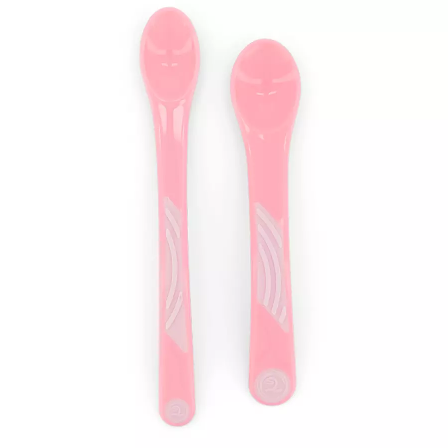 TWISTSHAKE 2x Löffel ab dem 4. Monat in pastell pink