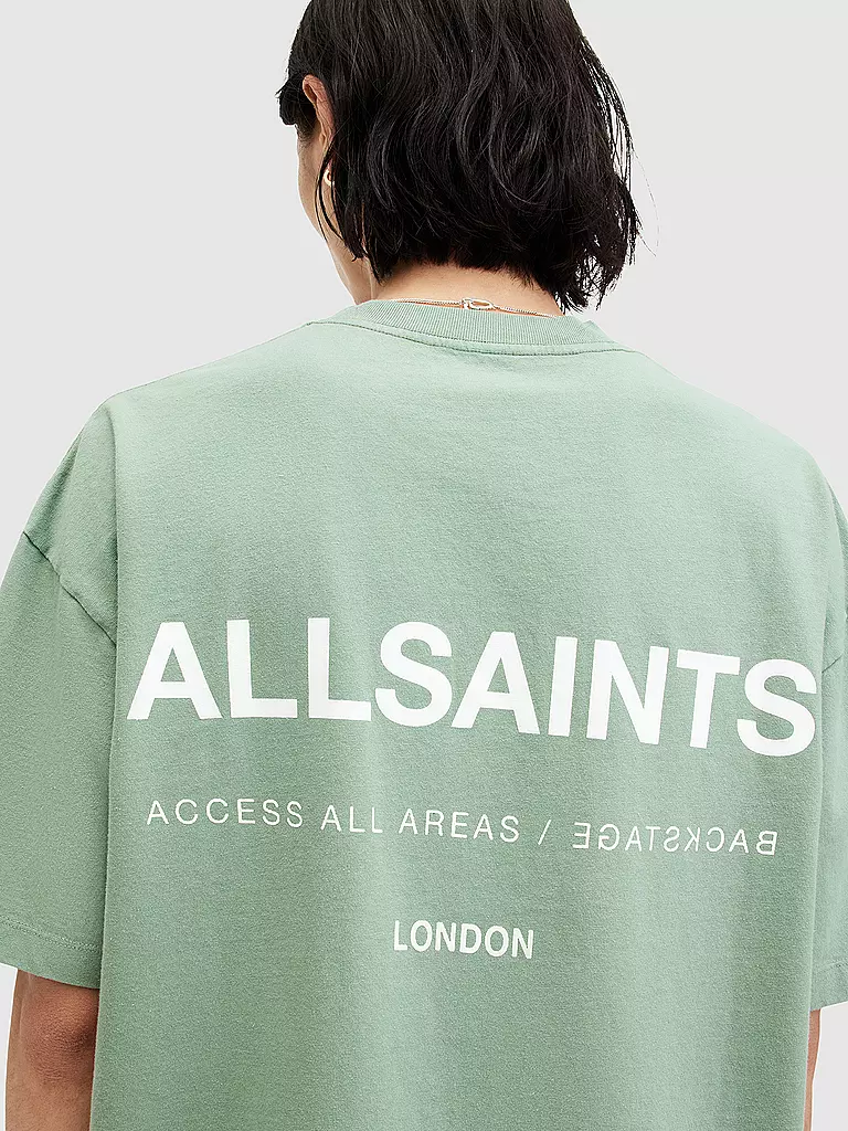 ALLSAINTS T-Shirt ACCESS hellgrün