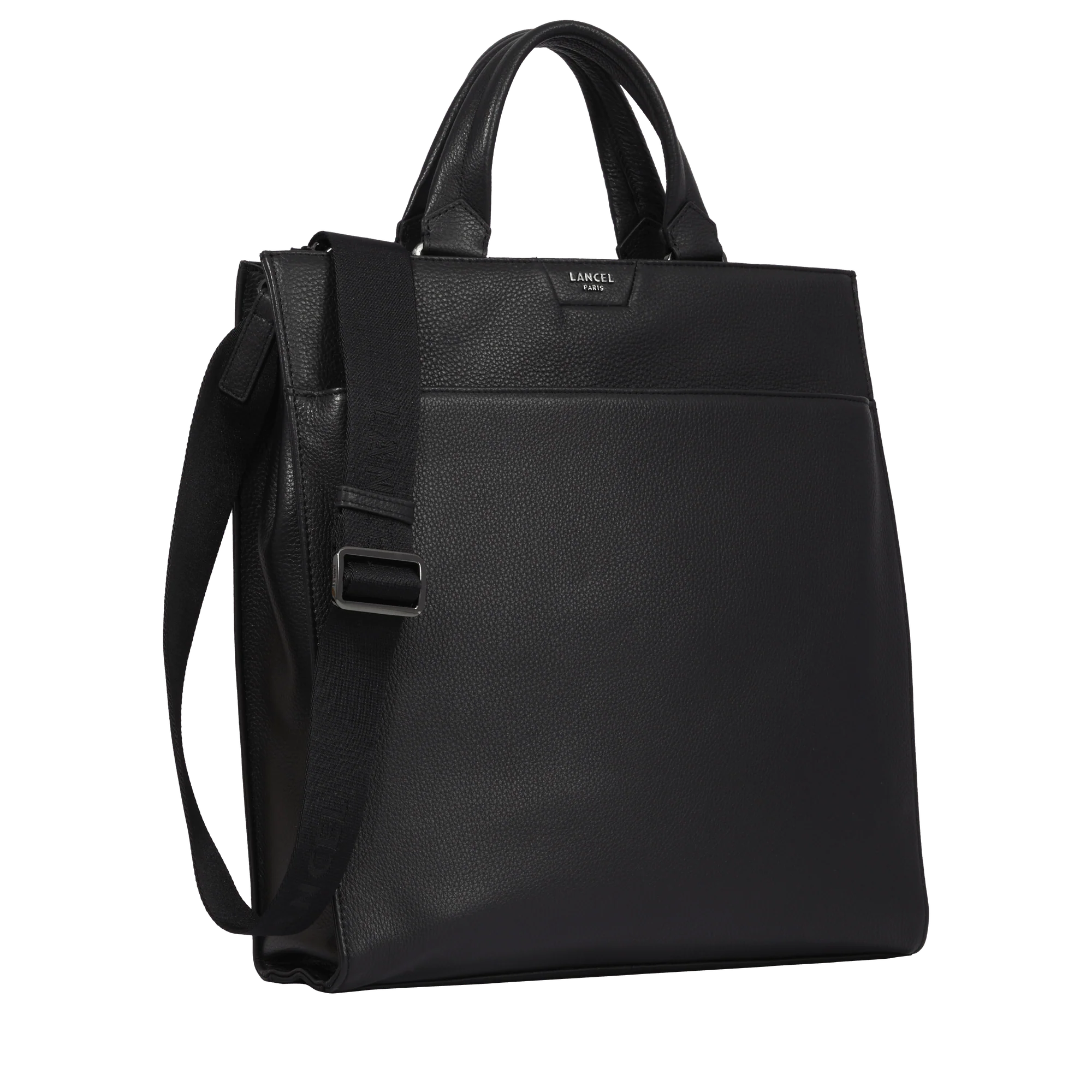 Zipped vertical tote Come de Lancel-Noir
