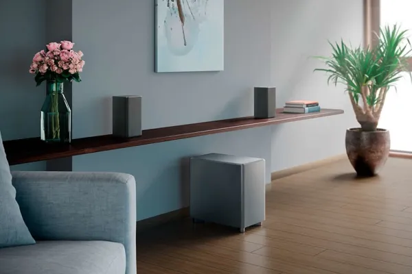 Philips TAW8506 - Subwoofer - trådløs - Wi-Fi - App-kontrolleret - 150 Watt - 8