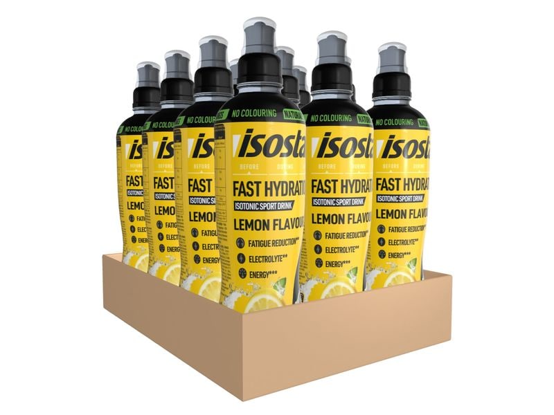 Isostar PET Lemon 12 x 500 ml Sportgetränk